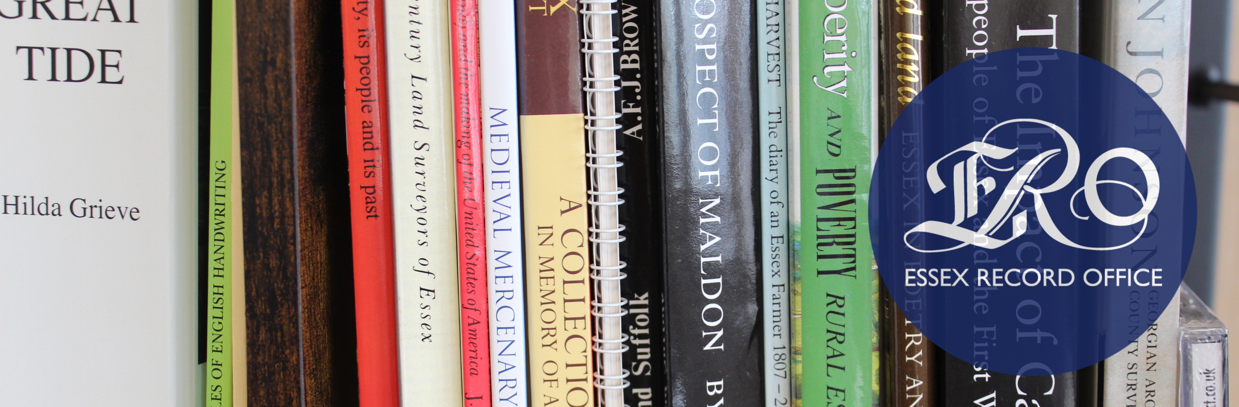 Books on a bookshelf